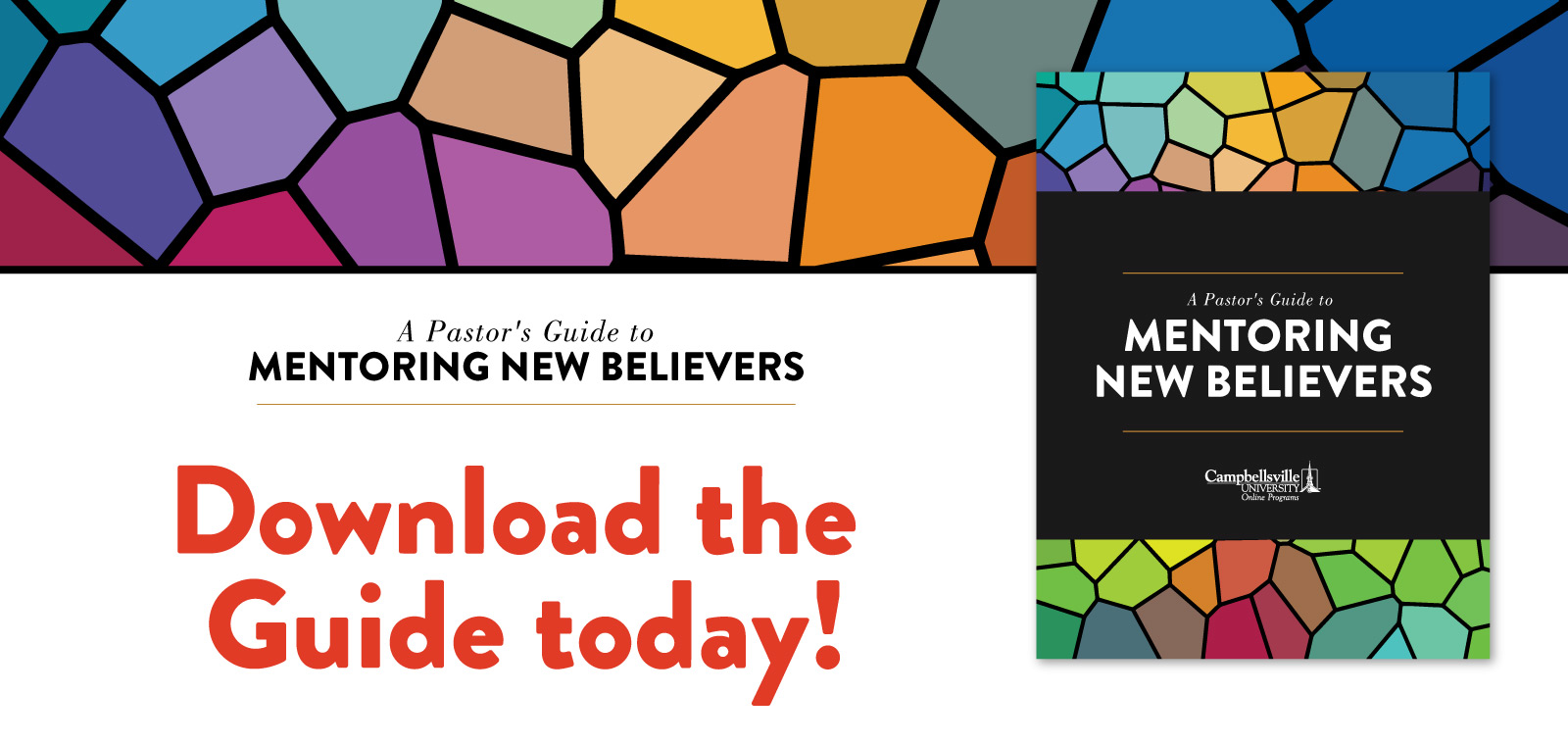 A Pastor's Guide to Mentoring New Believers - Download the Guide today!